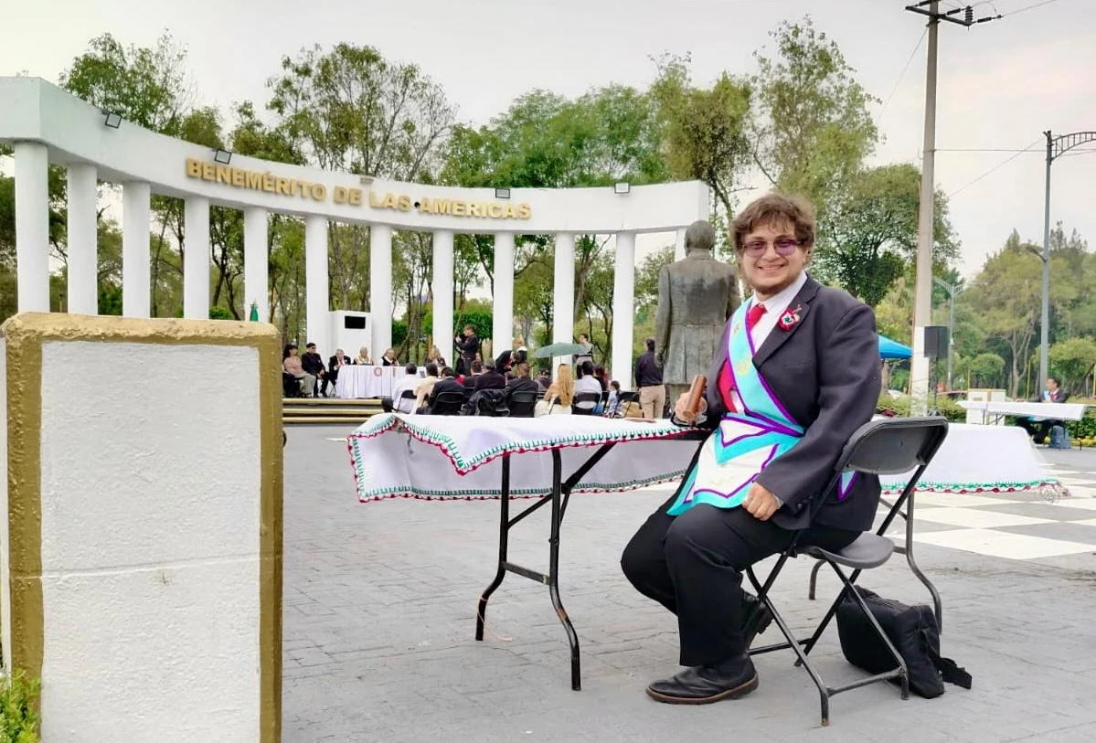 Tenida blanca · Ceremonia de iniciación simbólica de Margarita Maza